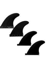 Devoted - Quad Fin Set Nylon Single Tab (Futures)