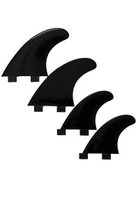 Devoted - Quad Fin Set Nylon Dual Tab (FCS)