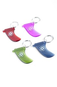 Devoted - Surf Fin Key Ring