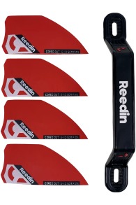 Reedin Kiteboarding - 5cm fin set incl Handle