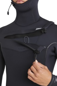 Billabong-Furnace Natural 6/5 Frontzip Hooded Neoprenanzug