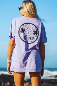 Dirty Habits-Lilac Tee