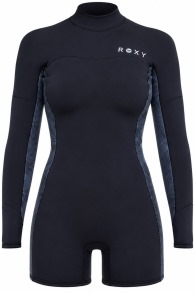 Roxy-Swell Natural 2.0mm LS Backzip 2026 Shorty Wetsuit