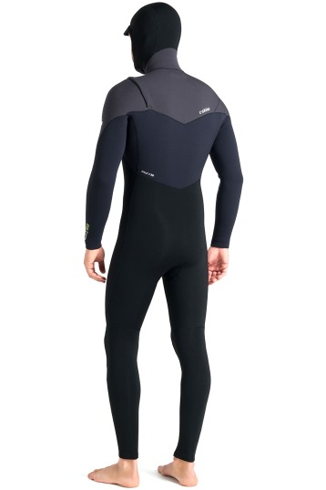 C-Skins-C-Skins NuWave ReWired 5/4 Frontzip Hooded Neoprenanzug
