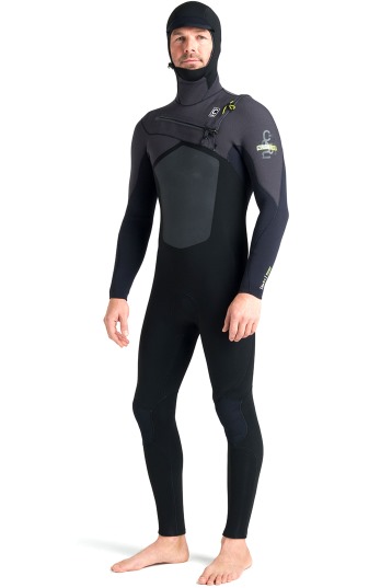 C-Skins-NuWave ReWired 5/4 Frontzip Hooded Wetsuit