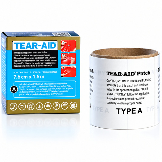 Dr. Tuba-Tear-Aid Roll 7,6cm X 1,5m