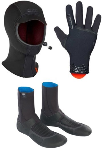 Neopren Winter Set Pro von ION!  Kitemana.de