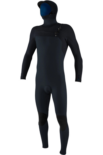 ONeill-Hyperfreak 5/4+ Chest Zip Hooded Neoprenanzug