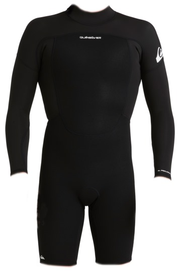Quiksilver-Prologue 2/2 Longarm Shorty Backzip 2025 Neoprenanzug