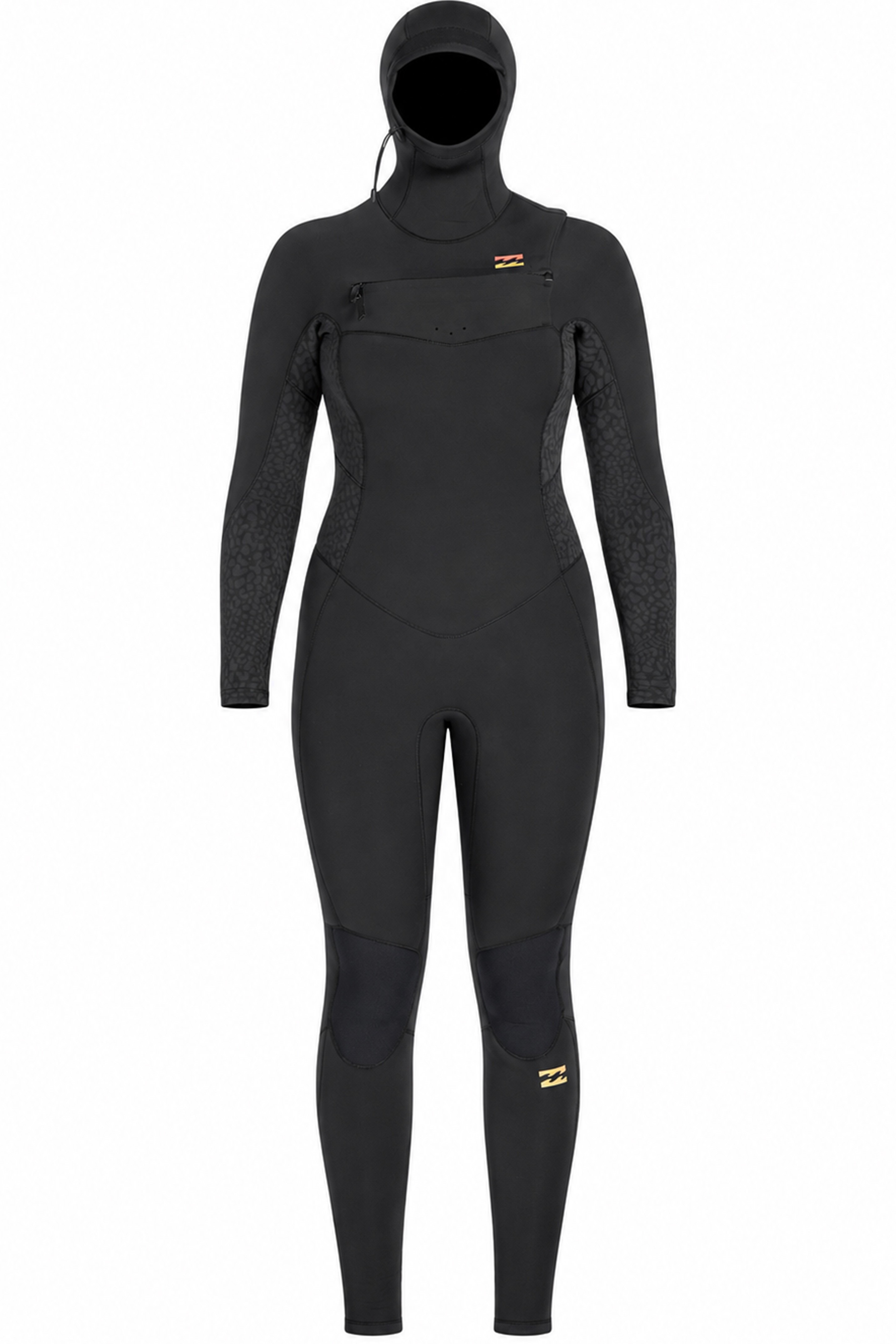 Billabong-Billabong Synergy 5/4 Frontzip Hooded Damen Neoprenanzug