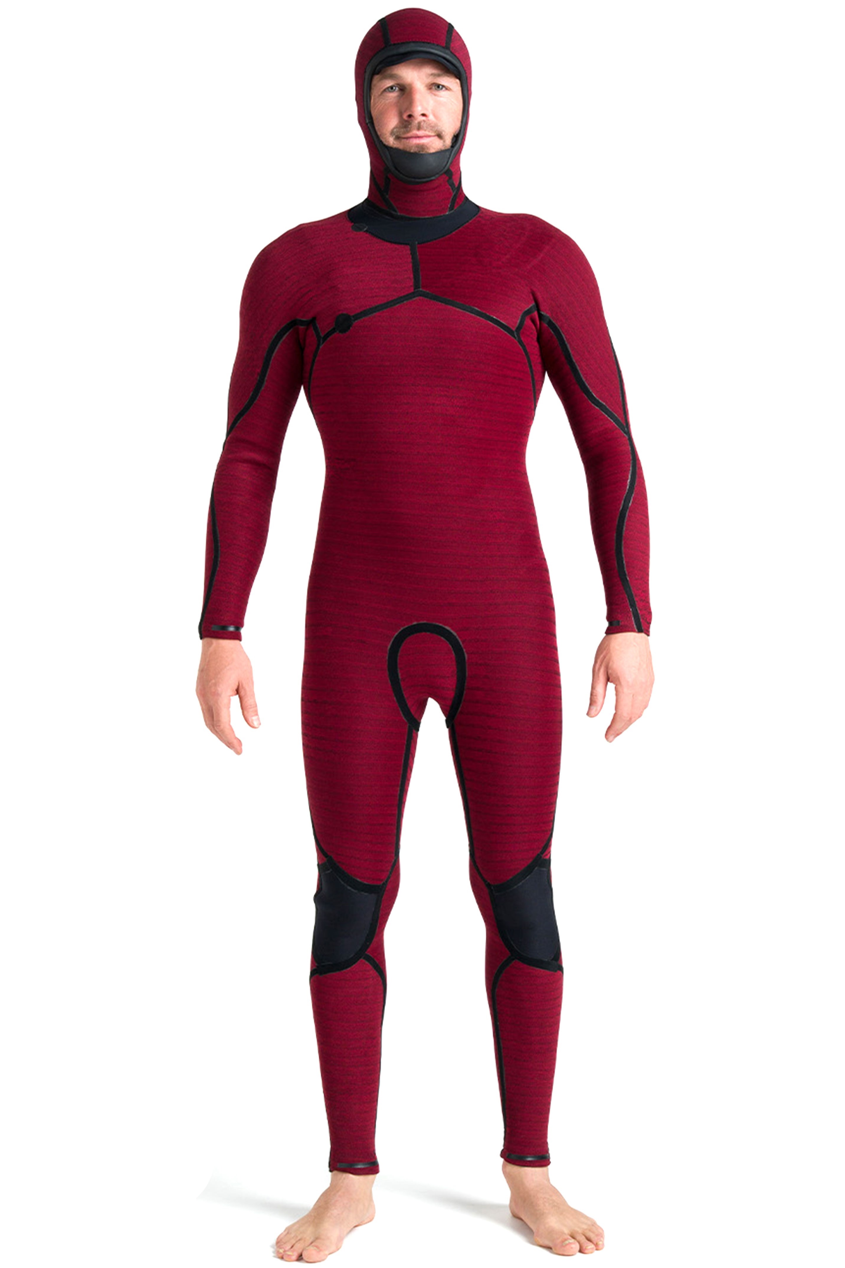 C-Skins-C-Skins NuWave ReWired 5/4 Frontzip Hooded Neoprenanzug
