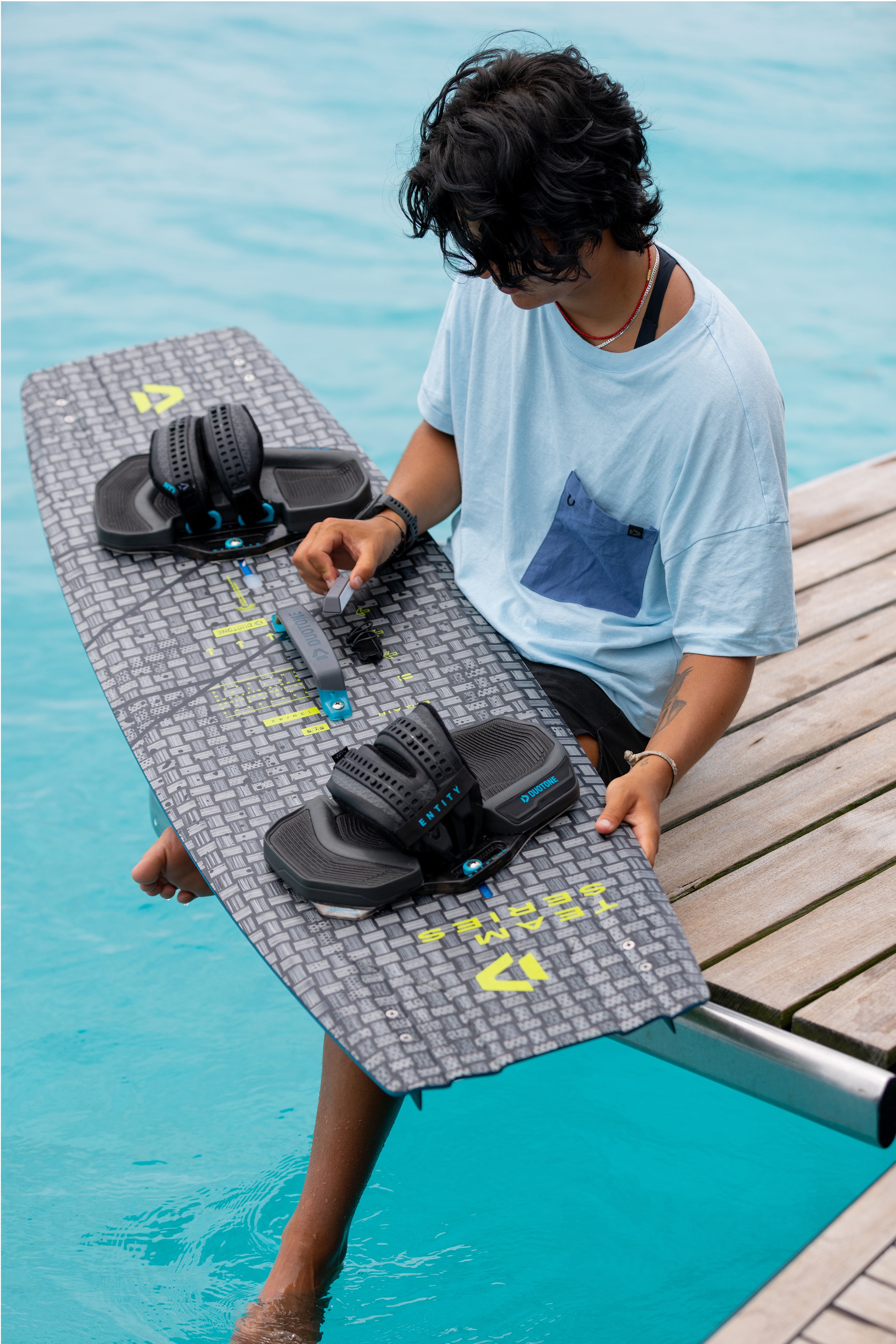 Duotone Kiteboarding-Entity Ergo 2026 Pads & Straps Bindung