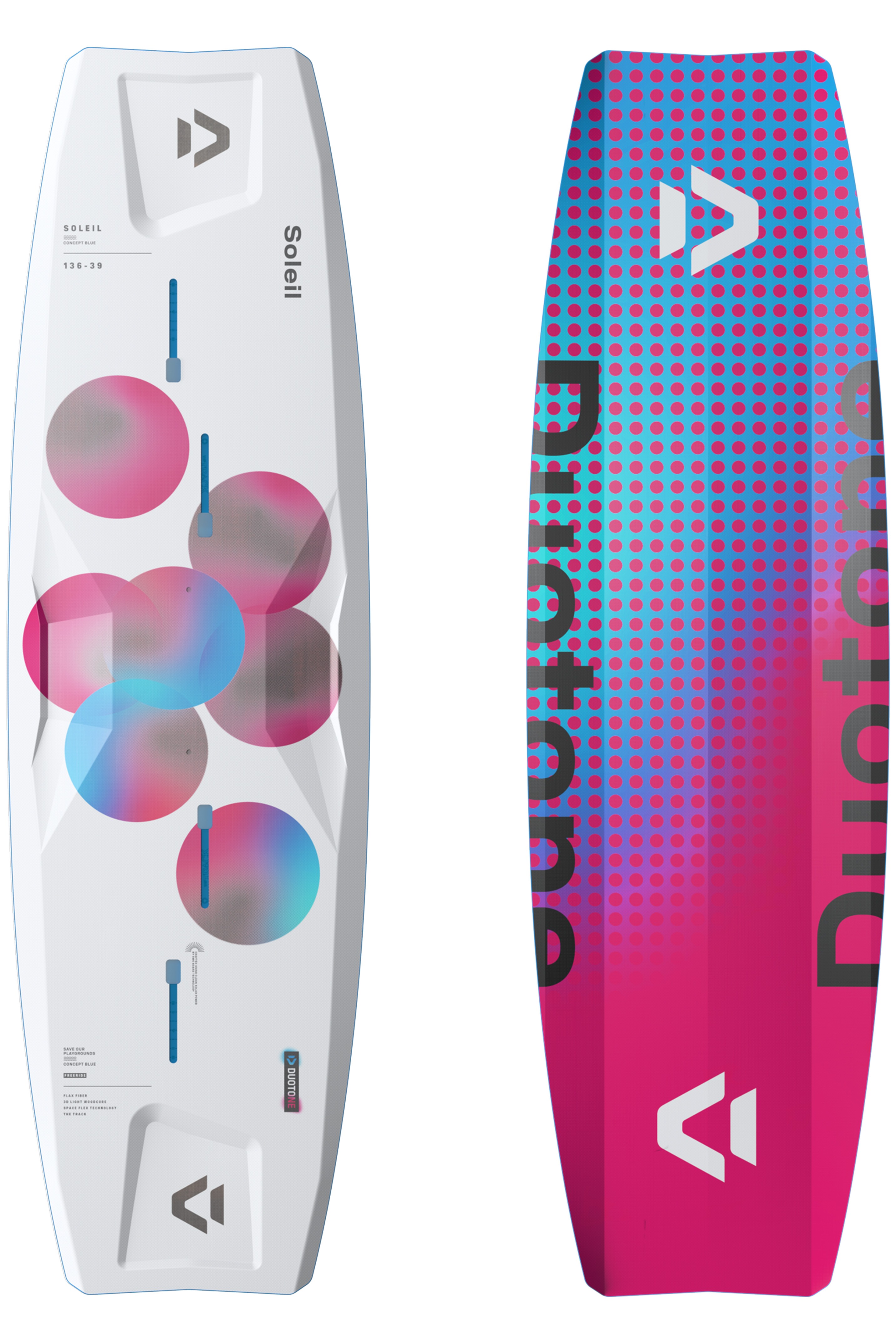 Duotone Kiteboarding-Soleil Concept Blue 2026 Kiteboard