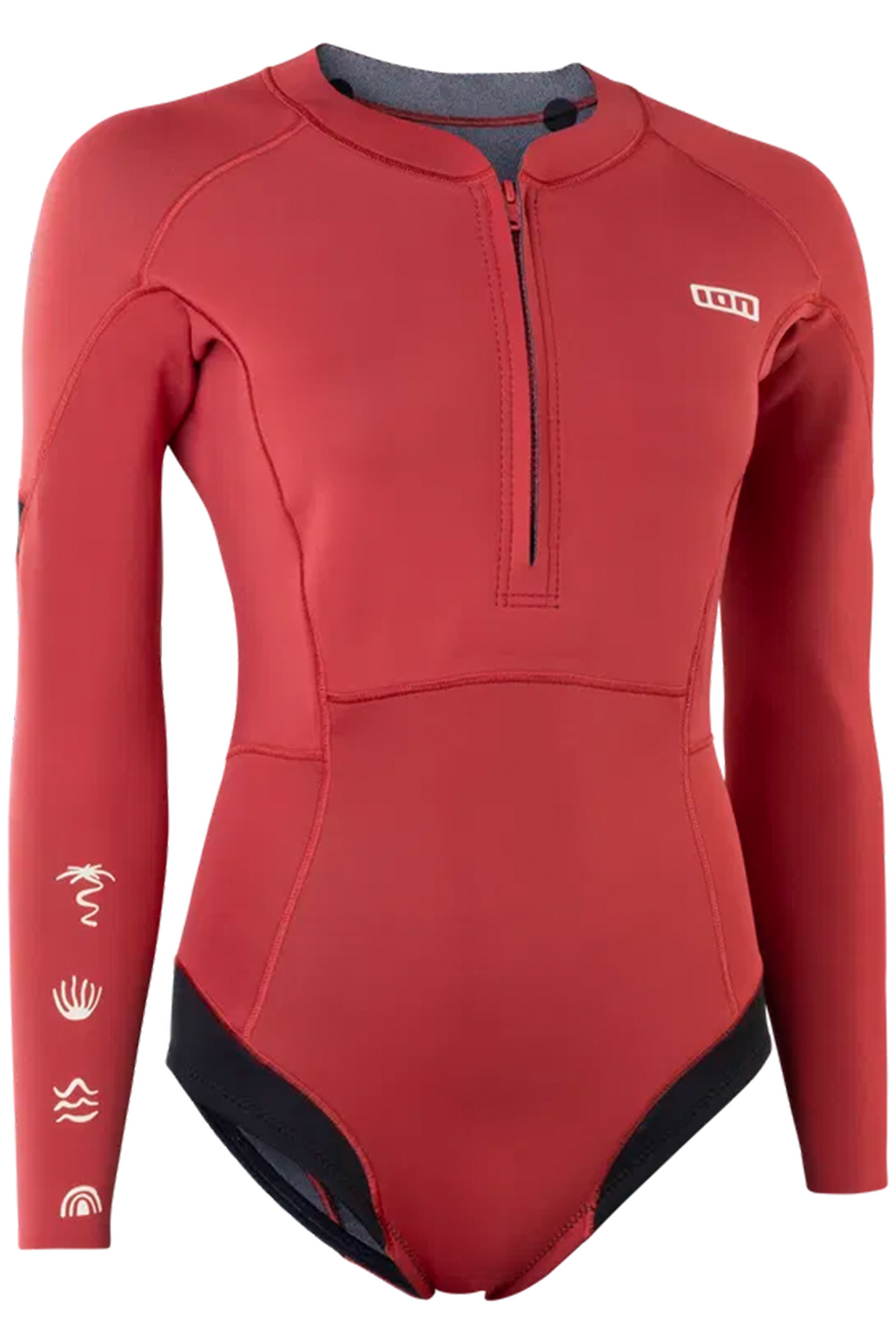 ION-Amaze Hot Shorty 1.5 LS Frontzip Damen 2025 Neoprenanzug