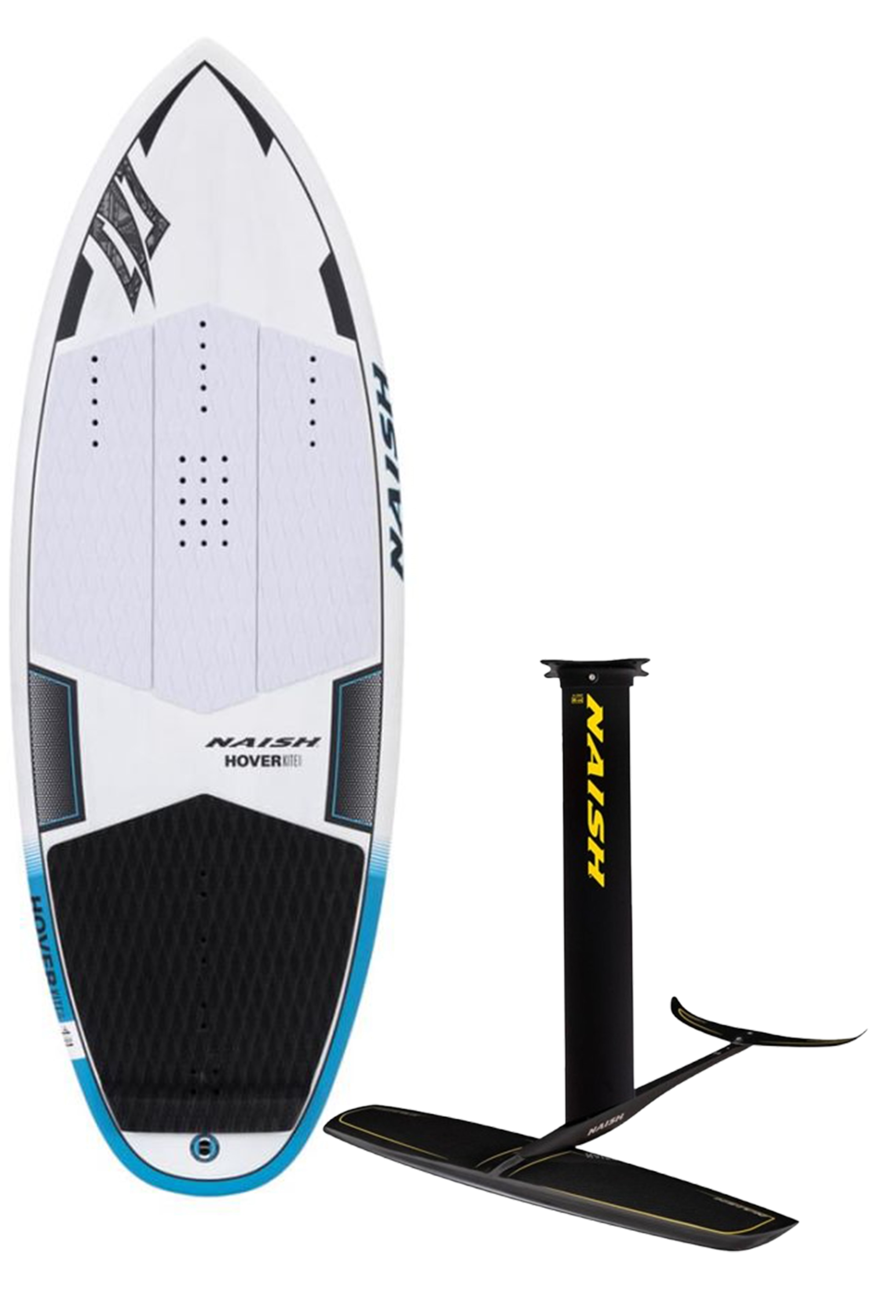 Naish-Hover Crossover + Jet Foil Carbon Hydrofoil Set