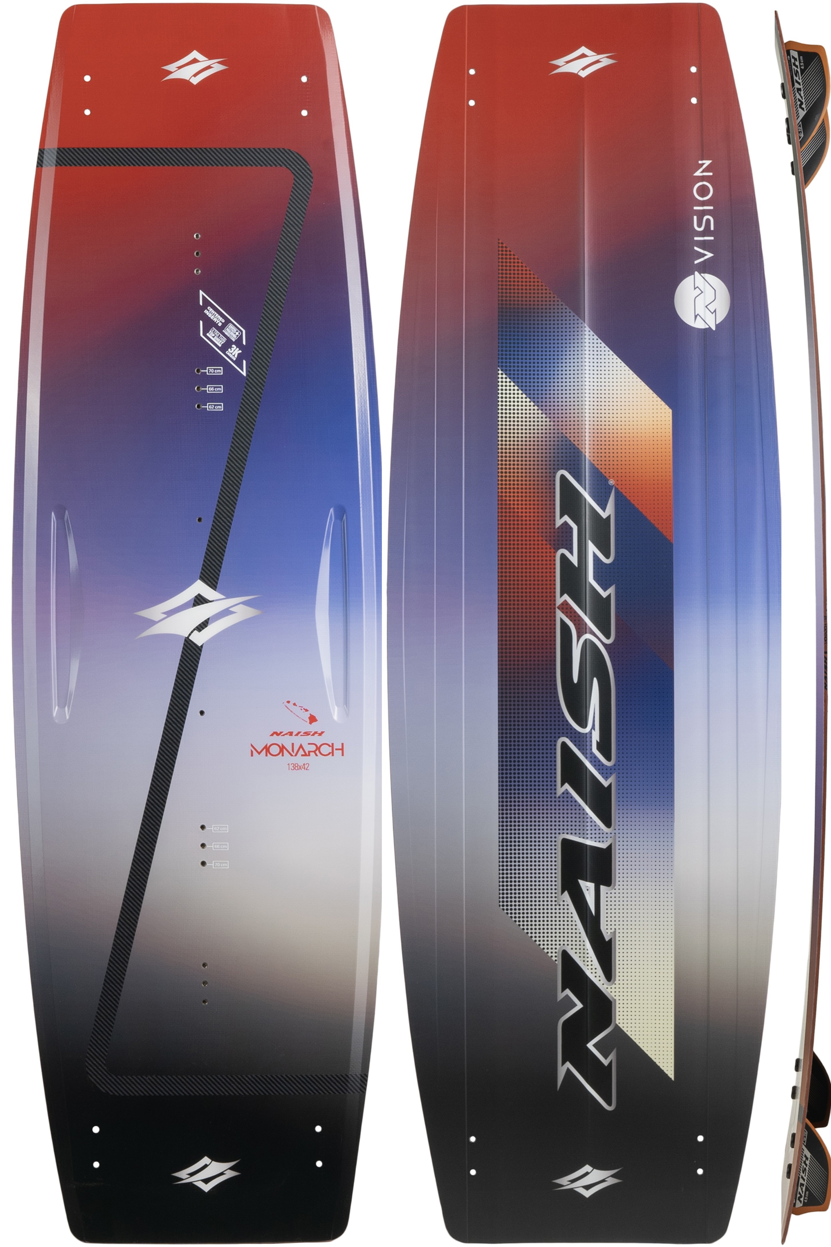 Naish-Monarch Nvision 2025 Kiteboard