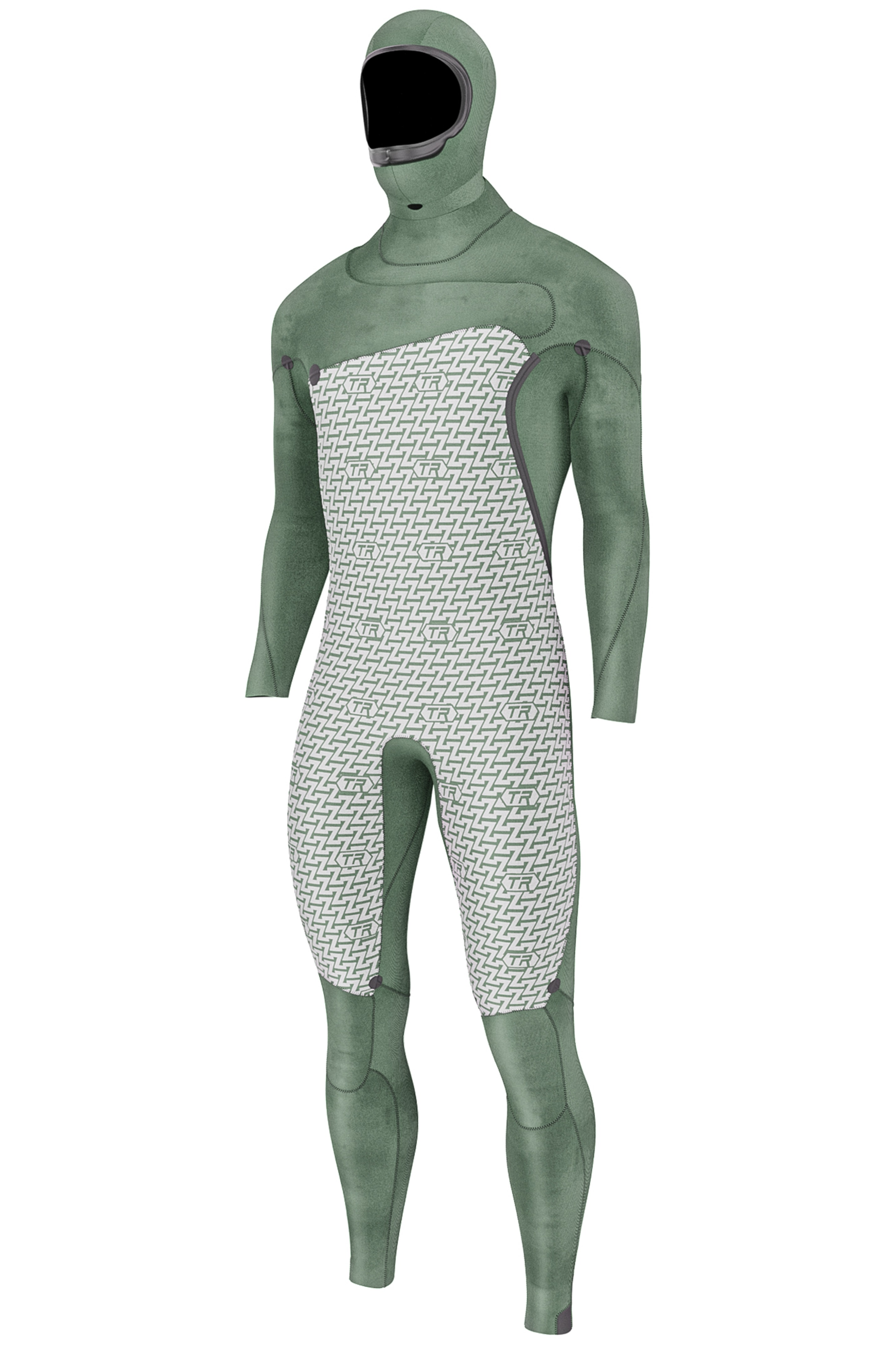 Prolimit-Mercury TR 6/4mm Free-X Frontzip Hooded 2026 Neoprenanzug