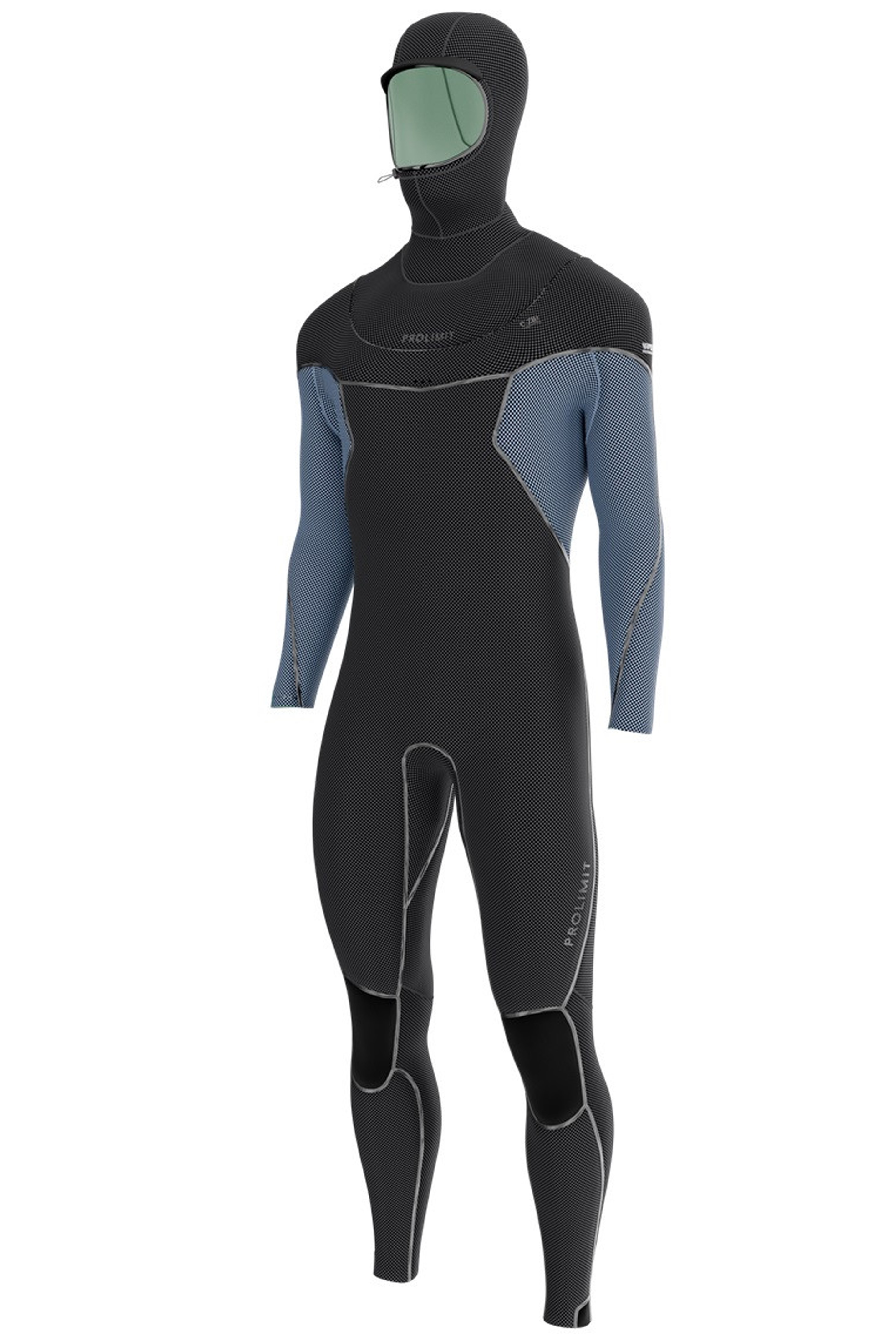 Prolimit-Prolimit Vapor 6/4 C-zip Hooded 2027 Neoprenanzug