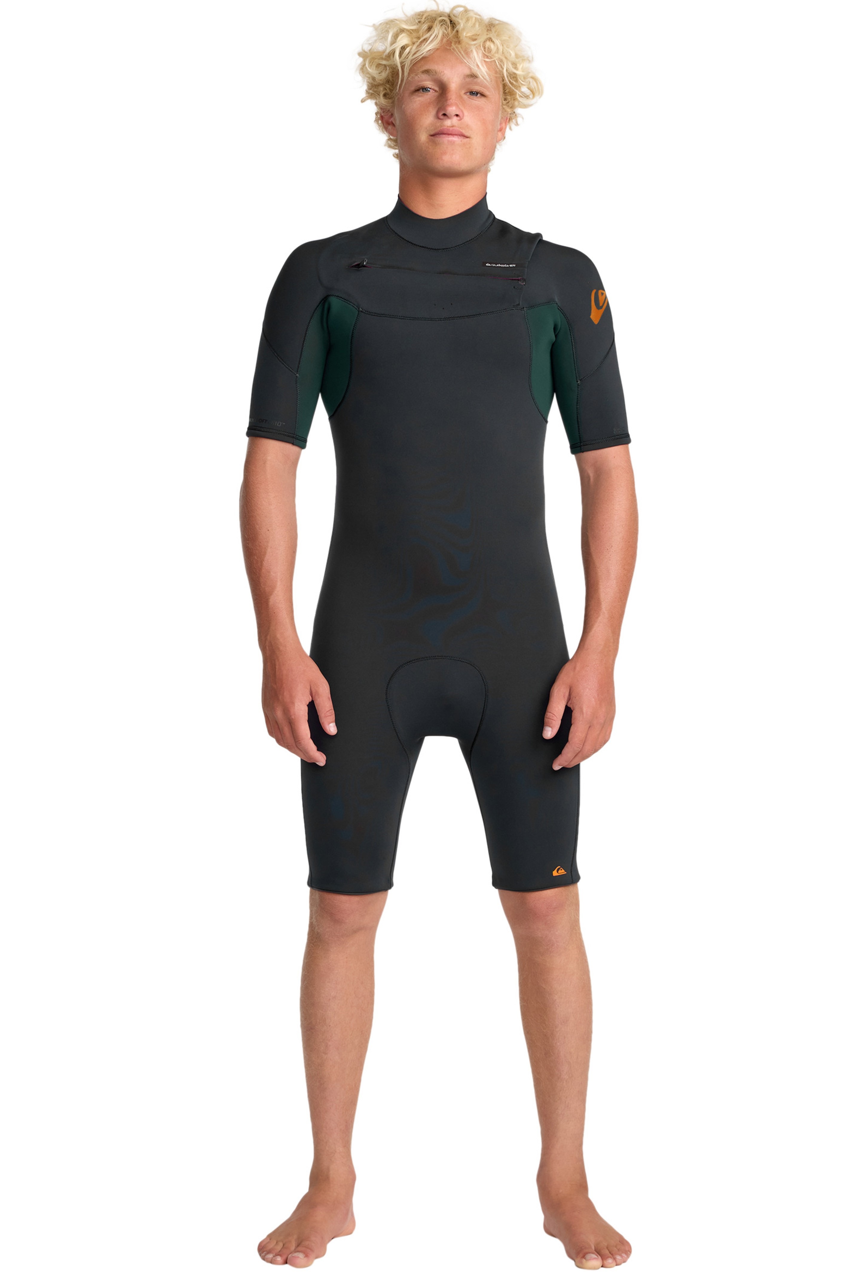 Quiksilver-Everyday Sessions 2/2 Frontzip Shorty Wetsuit