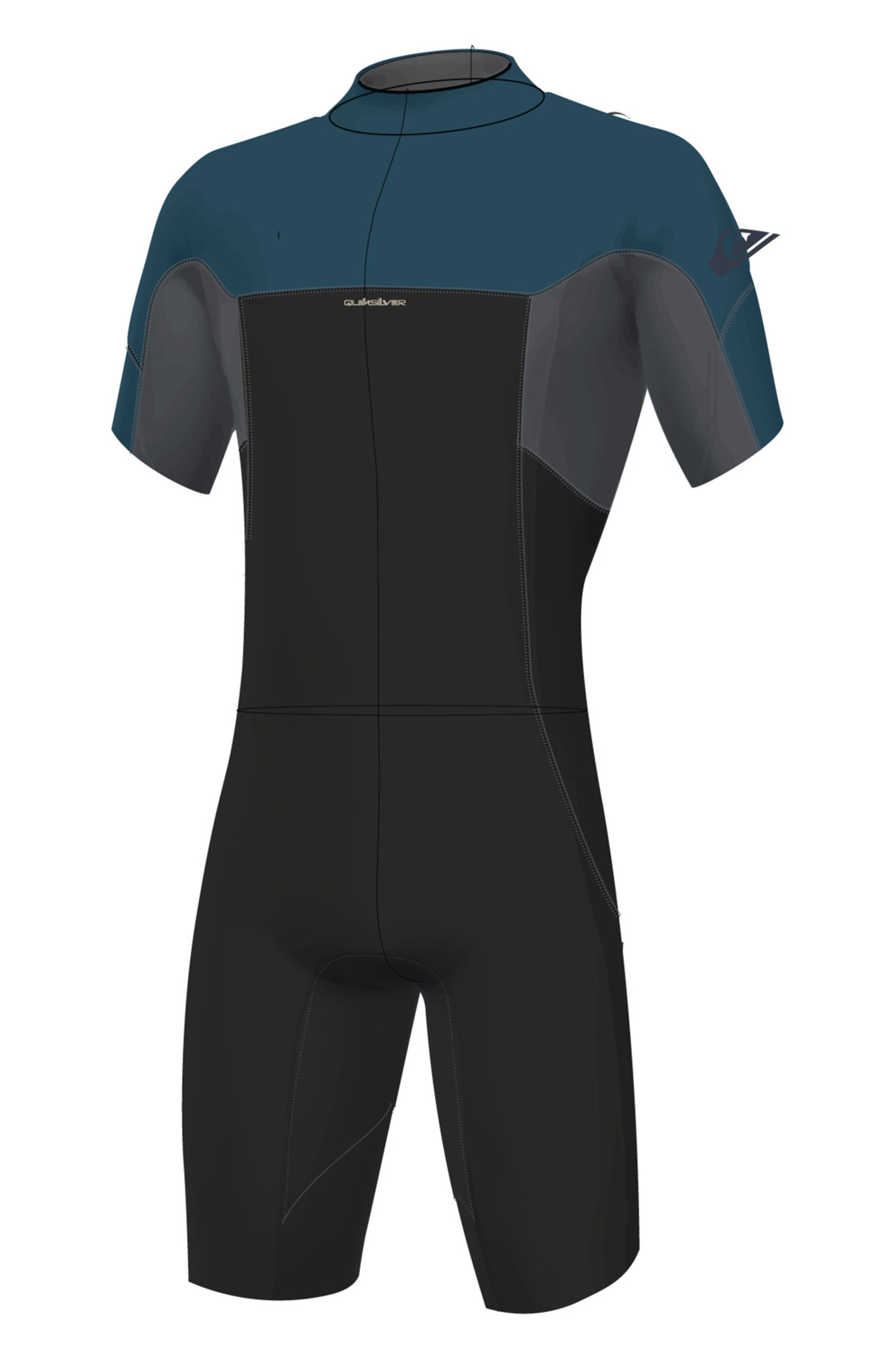 Quiksilver-Prologue 2/2 Shorty Backzip 2026 Wetsuit