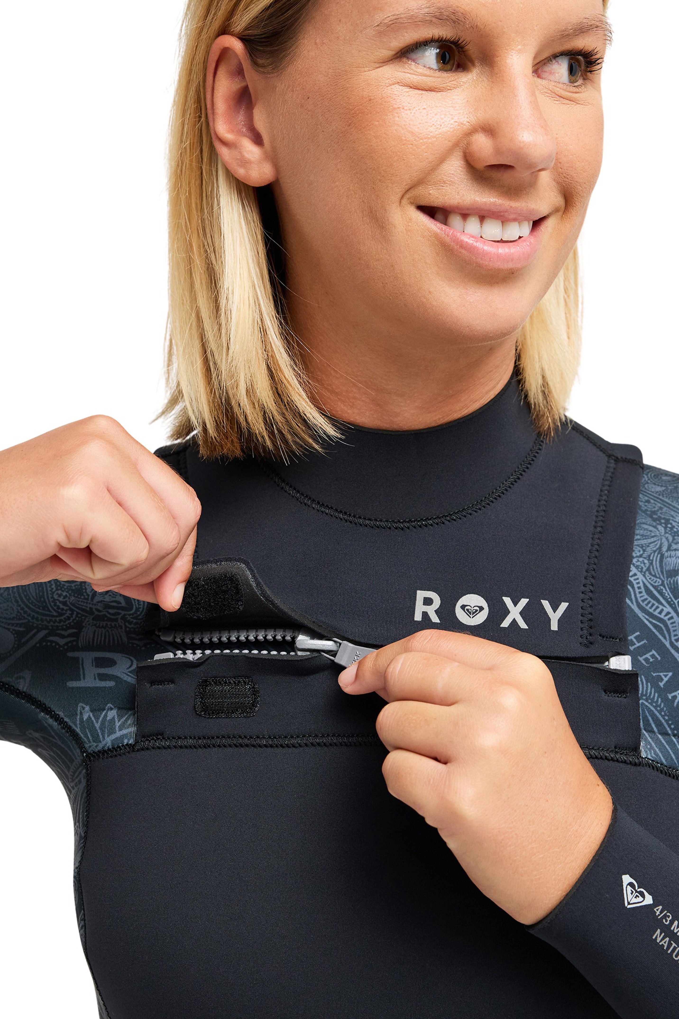 Roxy-Swell Natural 4/3 Frontzip Women Wetsuit