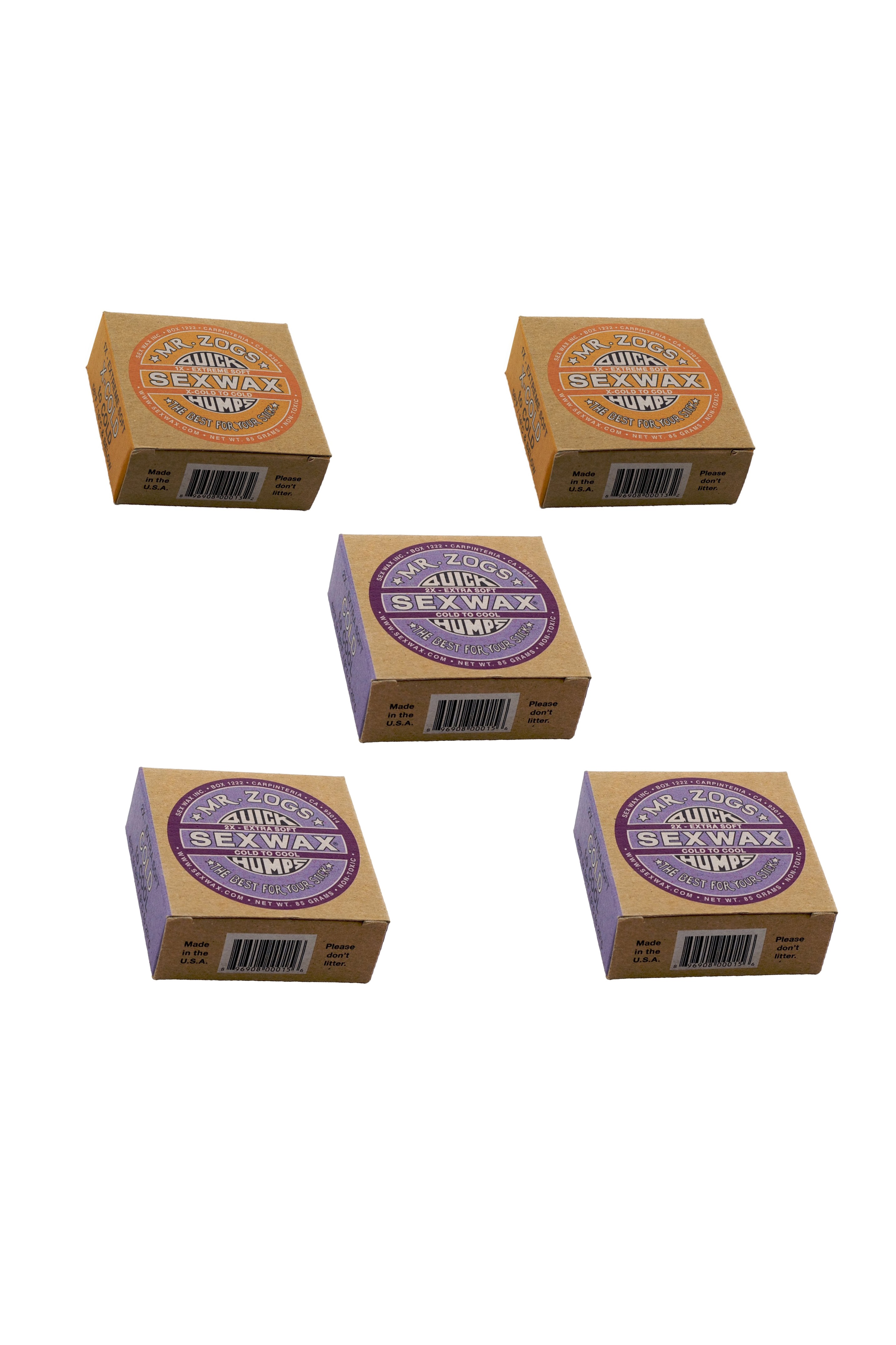 Sexwax-Weihnachtssocke von Surfwax